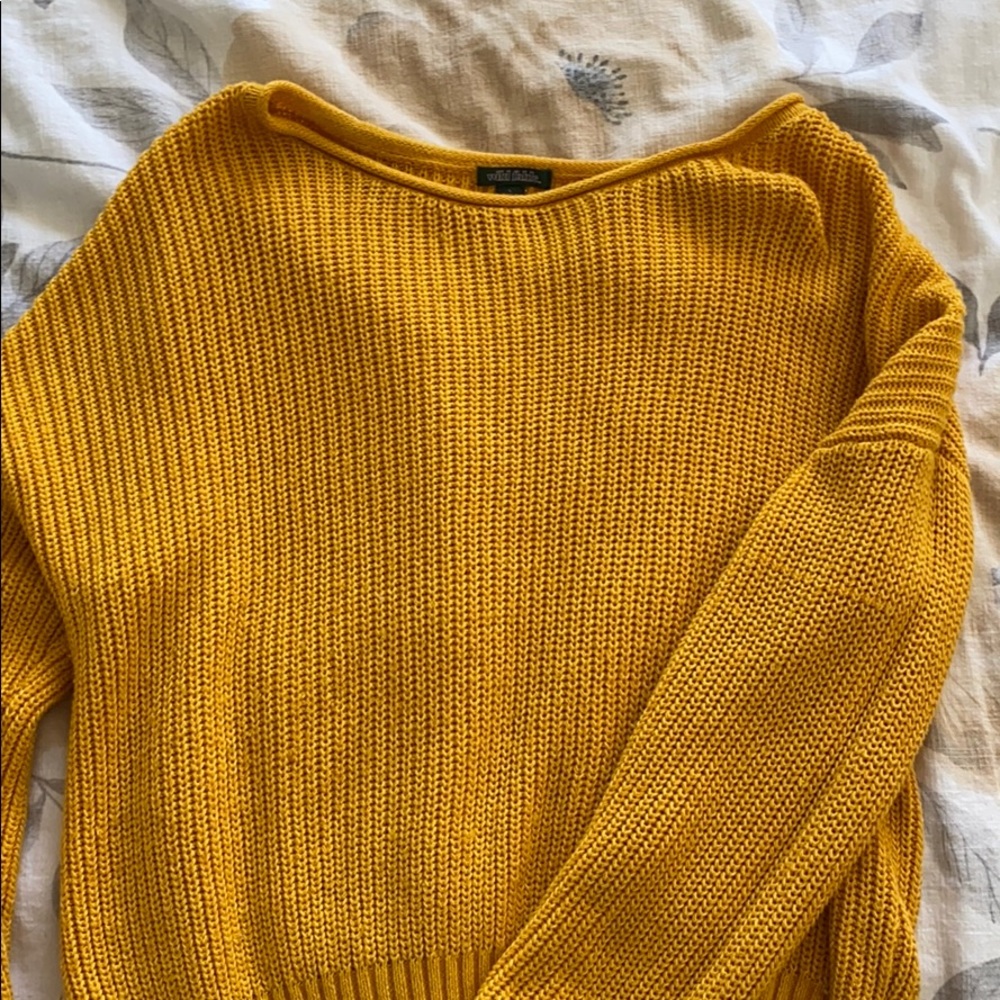 Yellow Wild Fable Knit Sweater